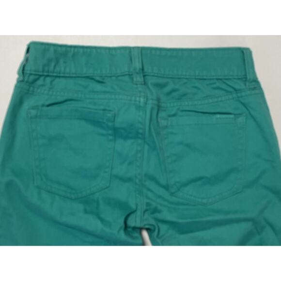Women’s denim leggings size 1 L’amour green pants (tt9) - Picture 3 of 5